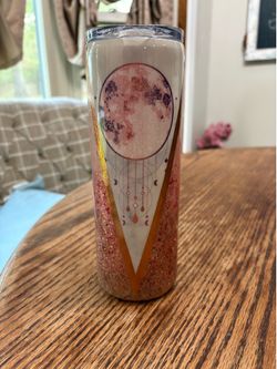 New Moon Child V-Split Tumbler, a custom-made stainless steel tumbler