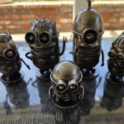 Rare! 5 Minions Scrape Metal Scriptures $80.00
