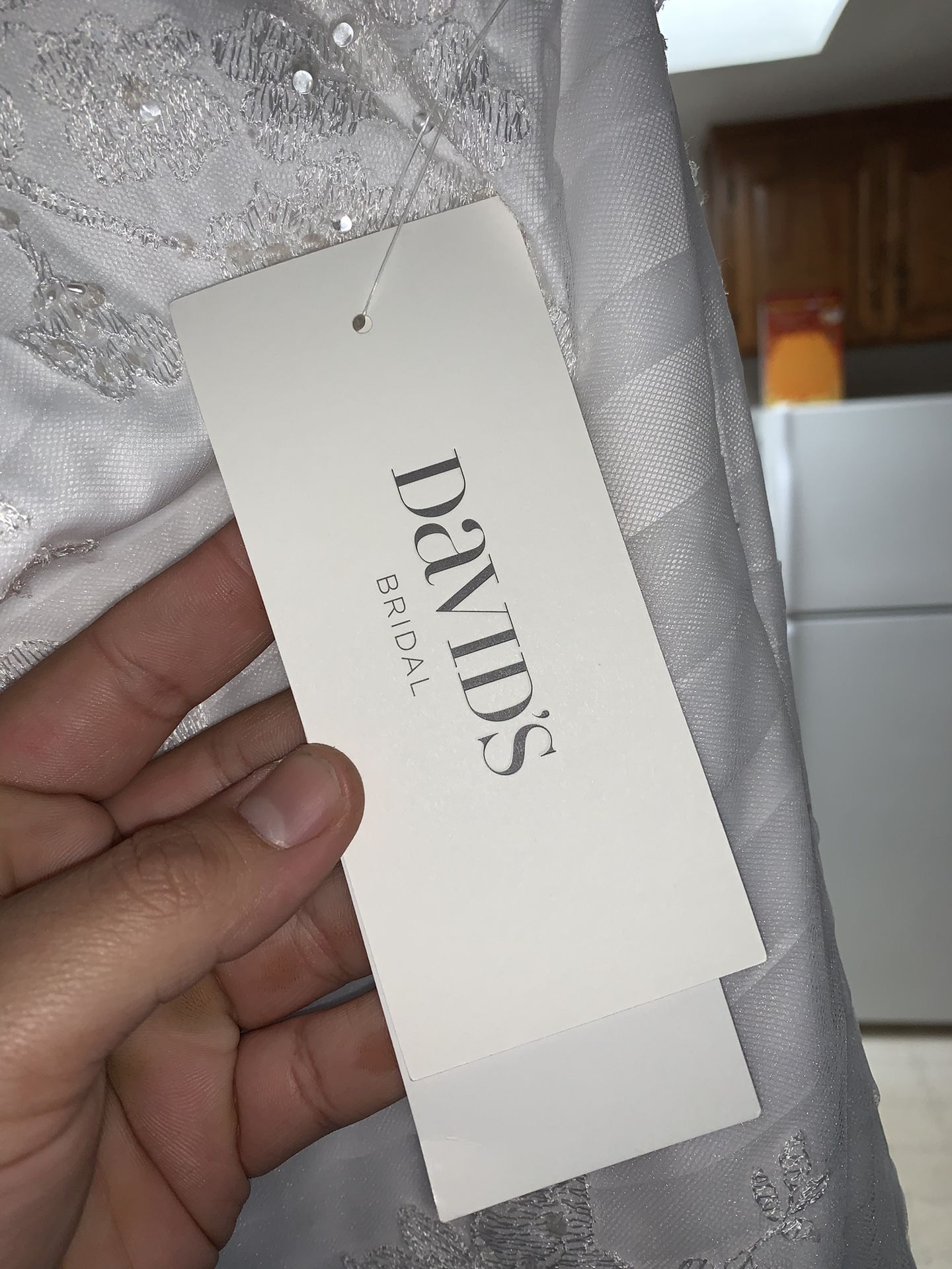 David’s bridal wedding dress