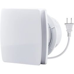 Wall & Window Type Extractor Fan For Bathroom & KItchen, 110V, White