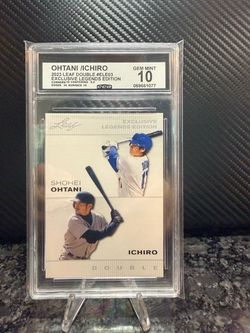 2023 Leaf Double Ohtani/Ichiro Exclusive Legends Edition CCG 10