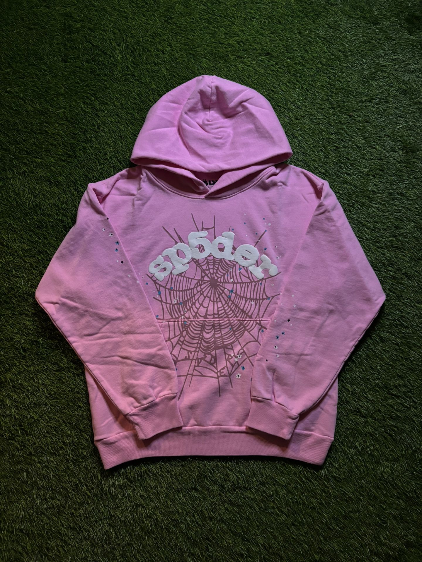 Brand New Pink Spider Hoodie