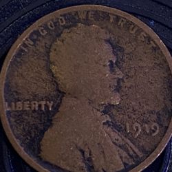 1919 Antique Wheat 🌾 Penny 