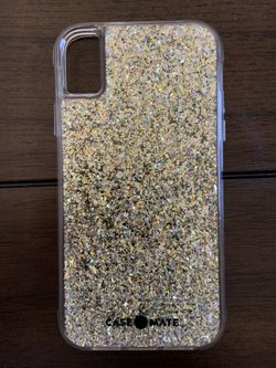Case Mate gold iPhone XR case