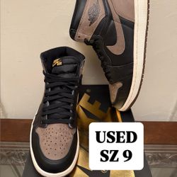 USED Air Jordan 1 “palomino” SZ 9