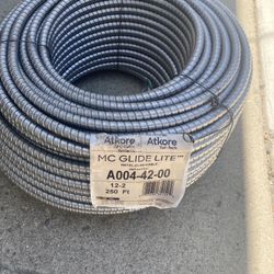 Atcore 12/2 Solid x 250 Feet MC-Metal Clad Cable