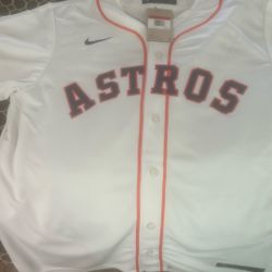 Brand New Astros Jersey Size L