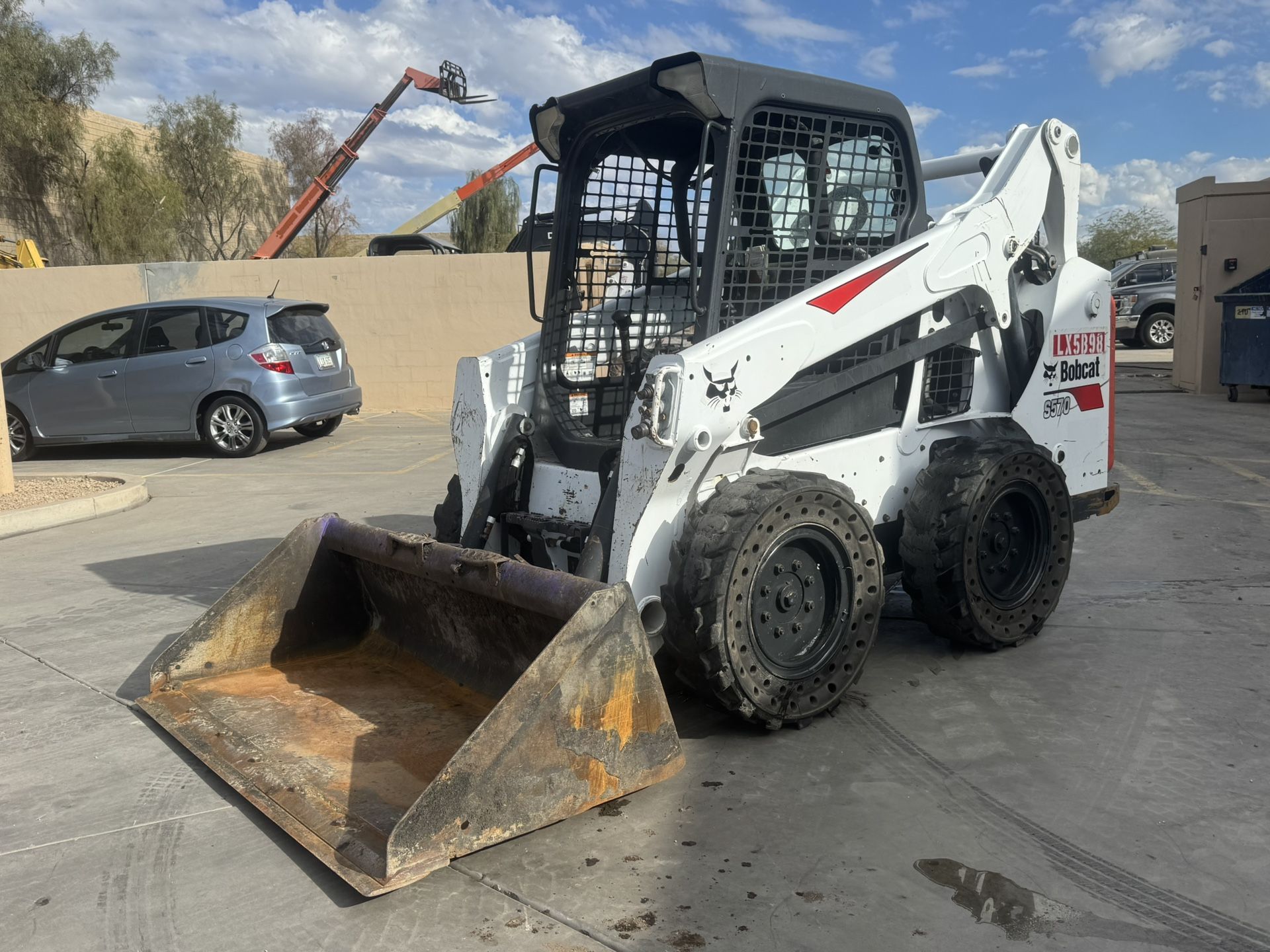 2018 Bobcat S570 Skid Steer Open Cab
