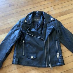 Zara  Leather Jacket Size 5