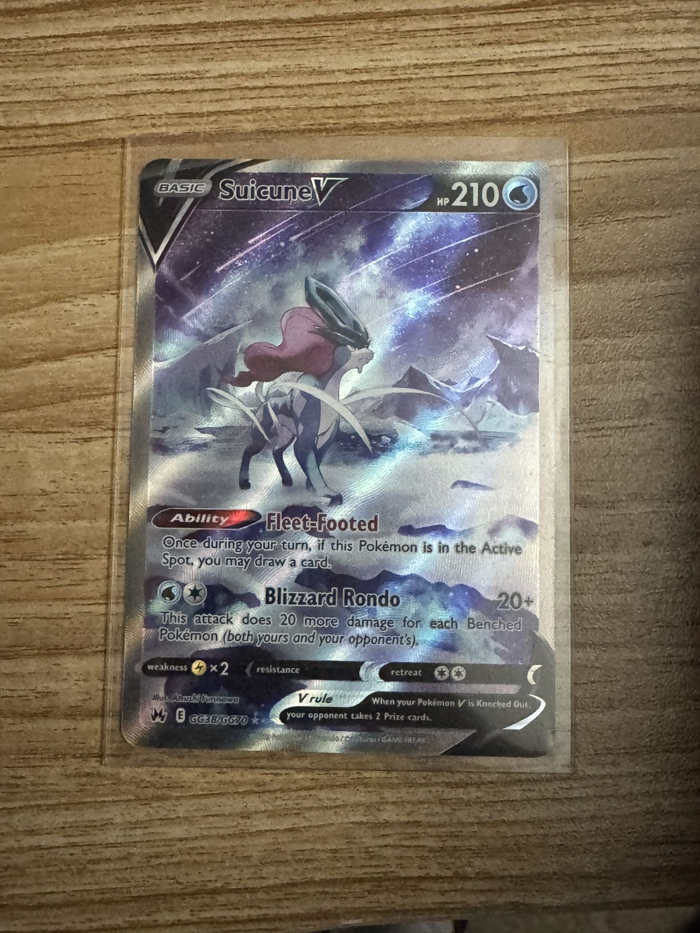 Suicune V (Gg38/Gg70) Nm