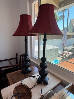 2 lamps from pier imports