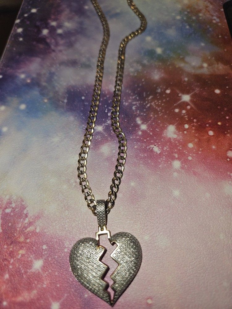 Diamond Cut Chain, Diamond Pendent