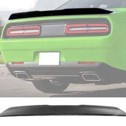 15-23 Dodge Challenger Rear Trunk Spoiler Matte Black