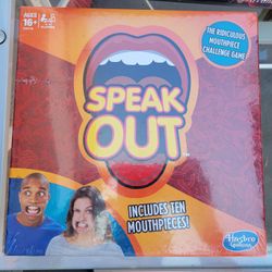 Habro Speak Out Board Game New