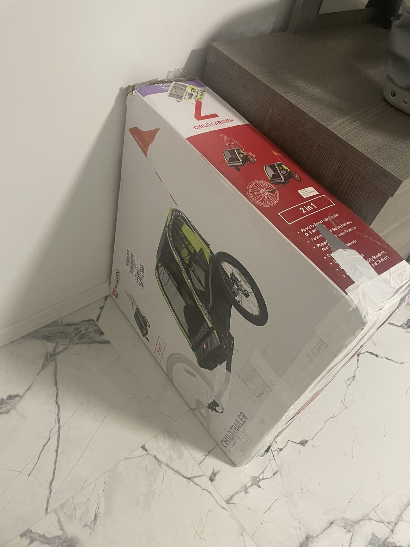 Bike Trailer for 2 Kids