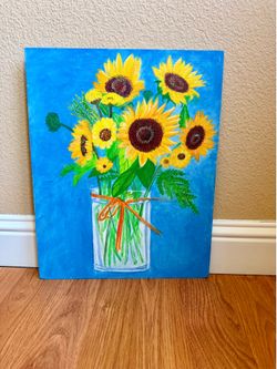 Painting on canvas (16 in x 20 in)