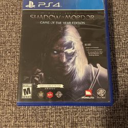 Middle-Earth: Shadow Of Mordor — Game Of The Year Edition on PS4