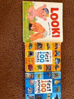 Set of 3 Children's Board Books