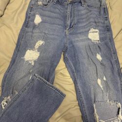 Hollister Straight Mom jeans 