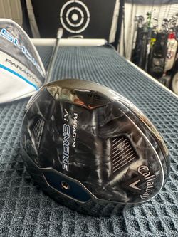 🔥🔥 CALLAWAY PARADYM AI SMOKE MAX 5 WOOD — 18° — X-STIFF — HEADCOVER! 🔥🔥