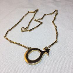 Male Gender Pendant Necklace 