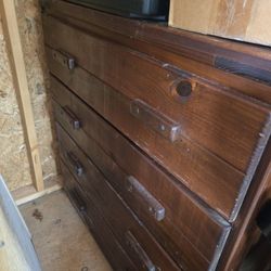Solid Wood This End up Dresser