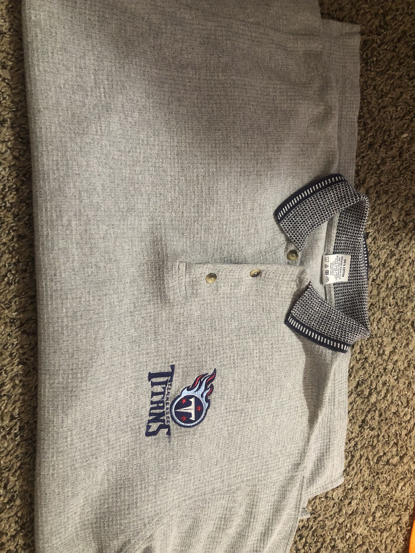 Mens Titans Collared Shirt