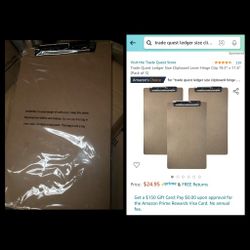 Large Clip Boards 