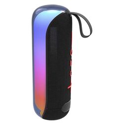 Bluetooth Speakers, Portable Wireless Stereo Speaker with Colorful Lights, IPX4 Waterproof, White Elephant Gifts for Adults, HD Sound, TWS Pair, for H