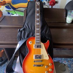 Harley Benton, Les Paul Style, Cherry Sunburst Guitar 
