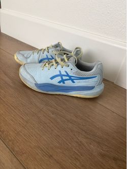 Juniors GEL-Resolution X GS Tennis Shoes , great condition . Original 100$
