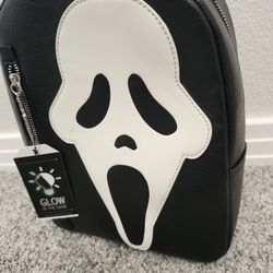 Ghostface Scream Backpack Purse