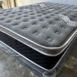 King Oasis Thermal Comfort Europillow Top 12inch Mattress!!
