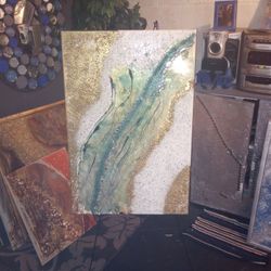 Glass And Resin 3D Painting 