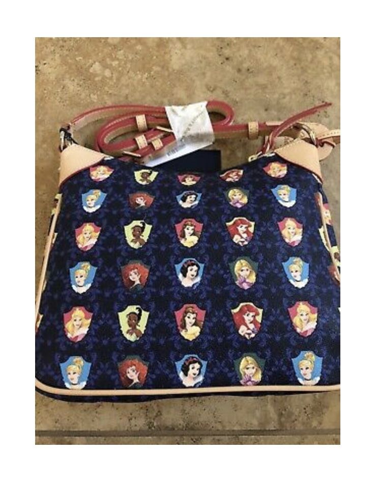 Authentic Dooney and Bourke Disney 2018 Princess Half Marathon Crossbody