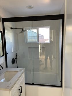 Semi Frameless Shower Door
