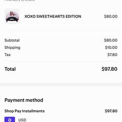 ThirtyOne Hats XoXo Sweethearts'