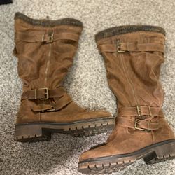 Brown Woman Boots