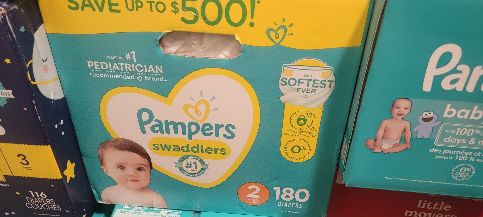 Pampers Swaddlers Size 2