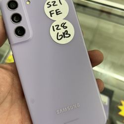 Purple S21 FE Unlocked. Cash Or $50 Down W Approval 