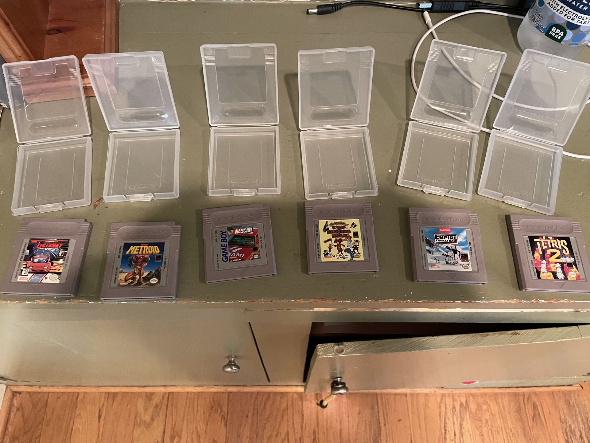 Working Vintage Gameboy Games