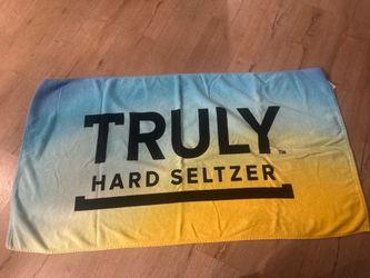 2 Truly Hard Seltzer Beach Towels