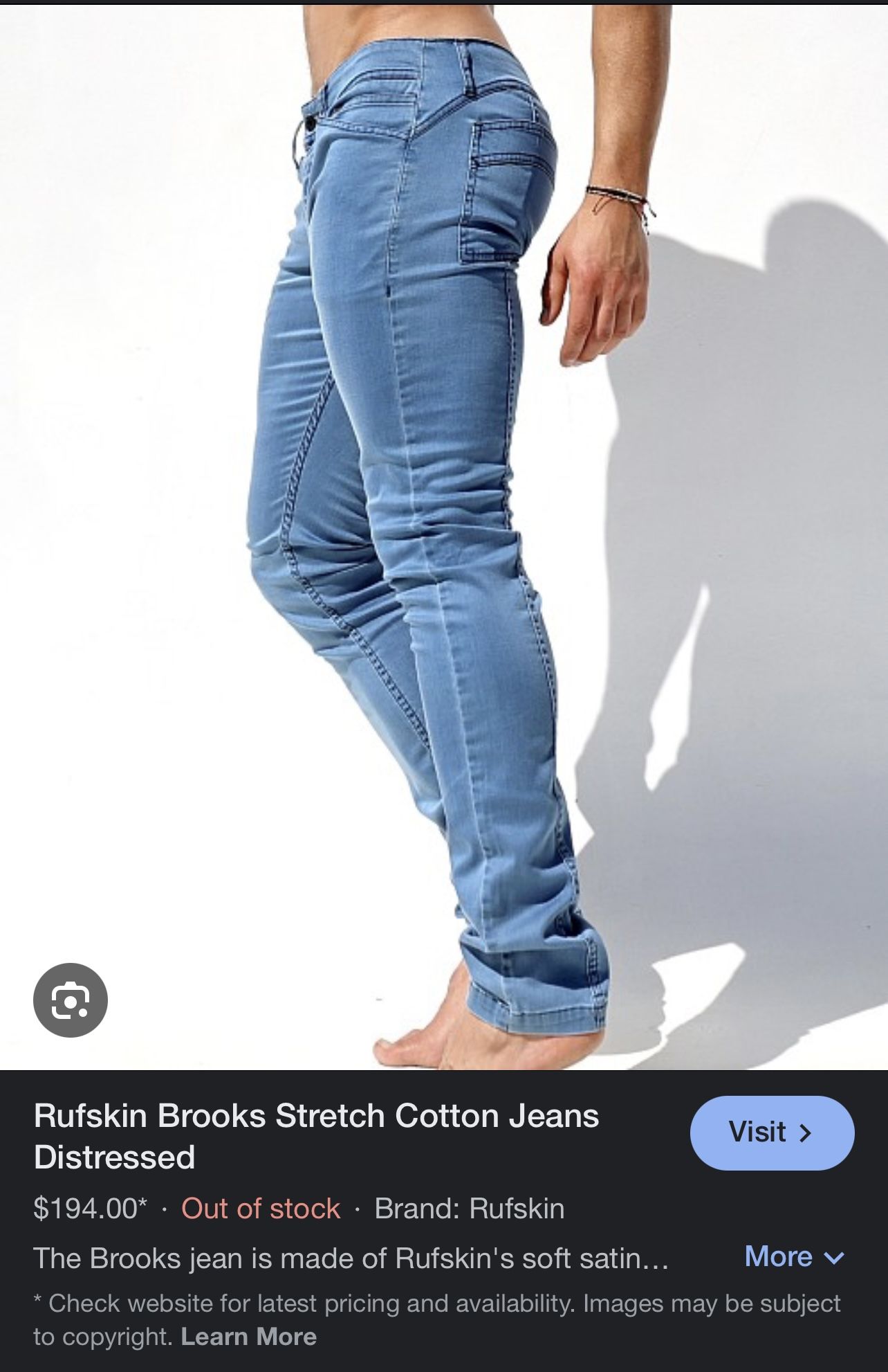 Brooks Distressed Jeans Rufskin