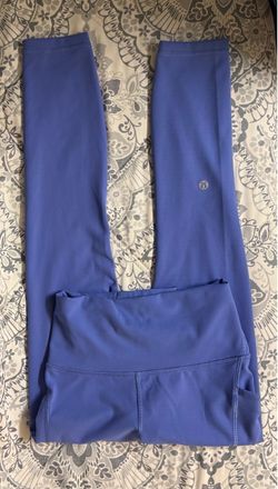 Lululemon Blue Full-Length Leggings Size 4