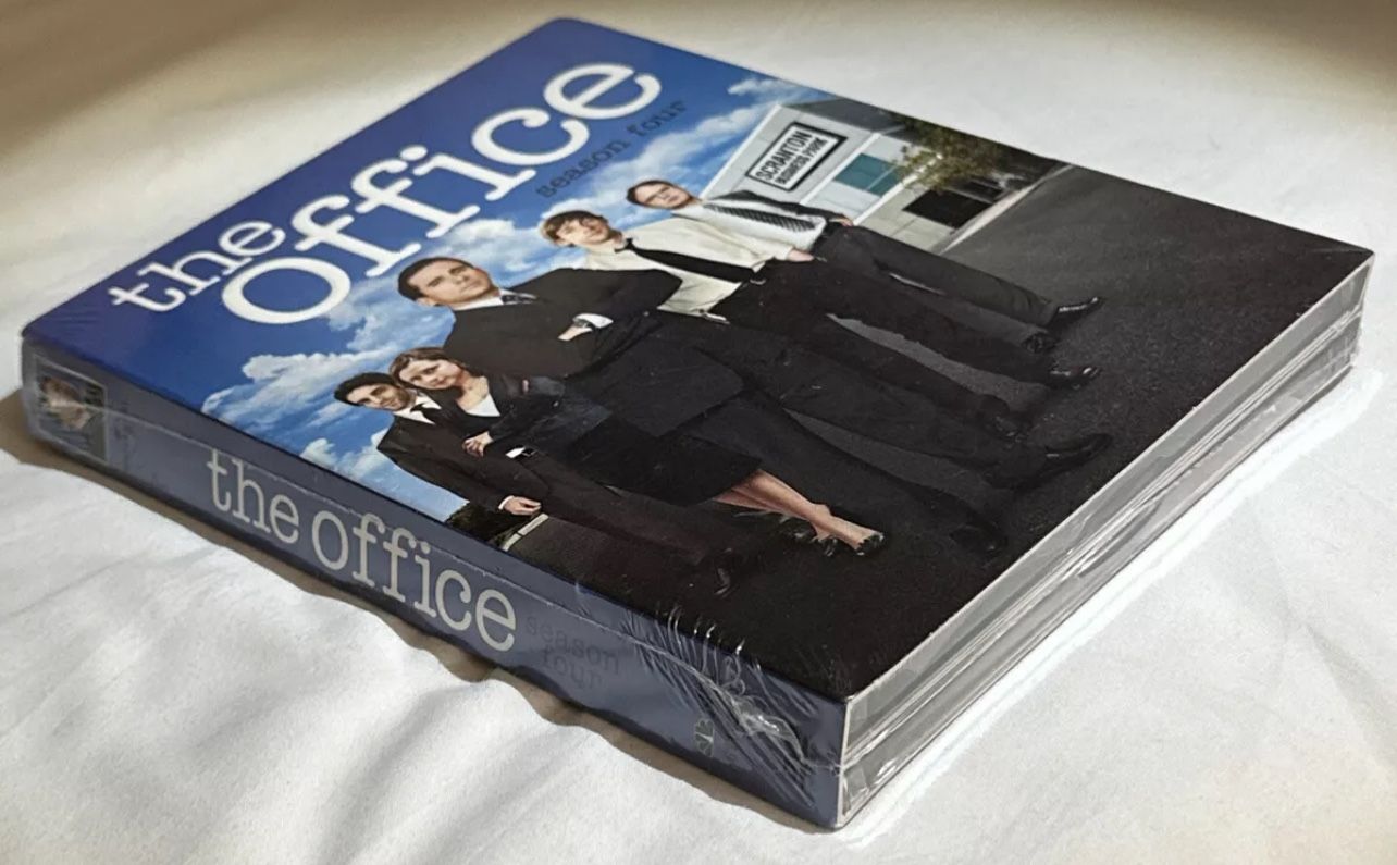 The Office - Season Four (DVD, 2008, 4-Disc Set) Universal Studios NBC New