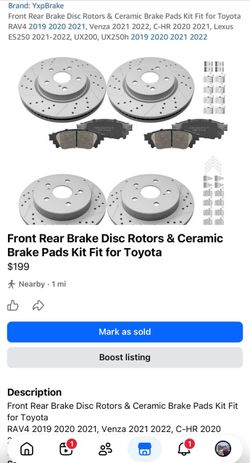 Break Disc for Toyota