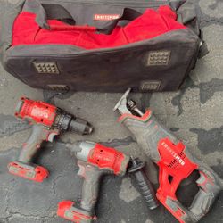 Craftsman Power tools 3pc 