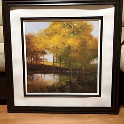 Oil painting  Autumn Landscape