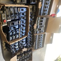 Circuit breakers 65 pcs