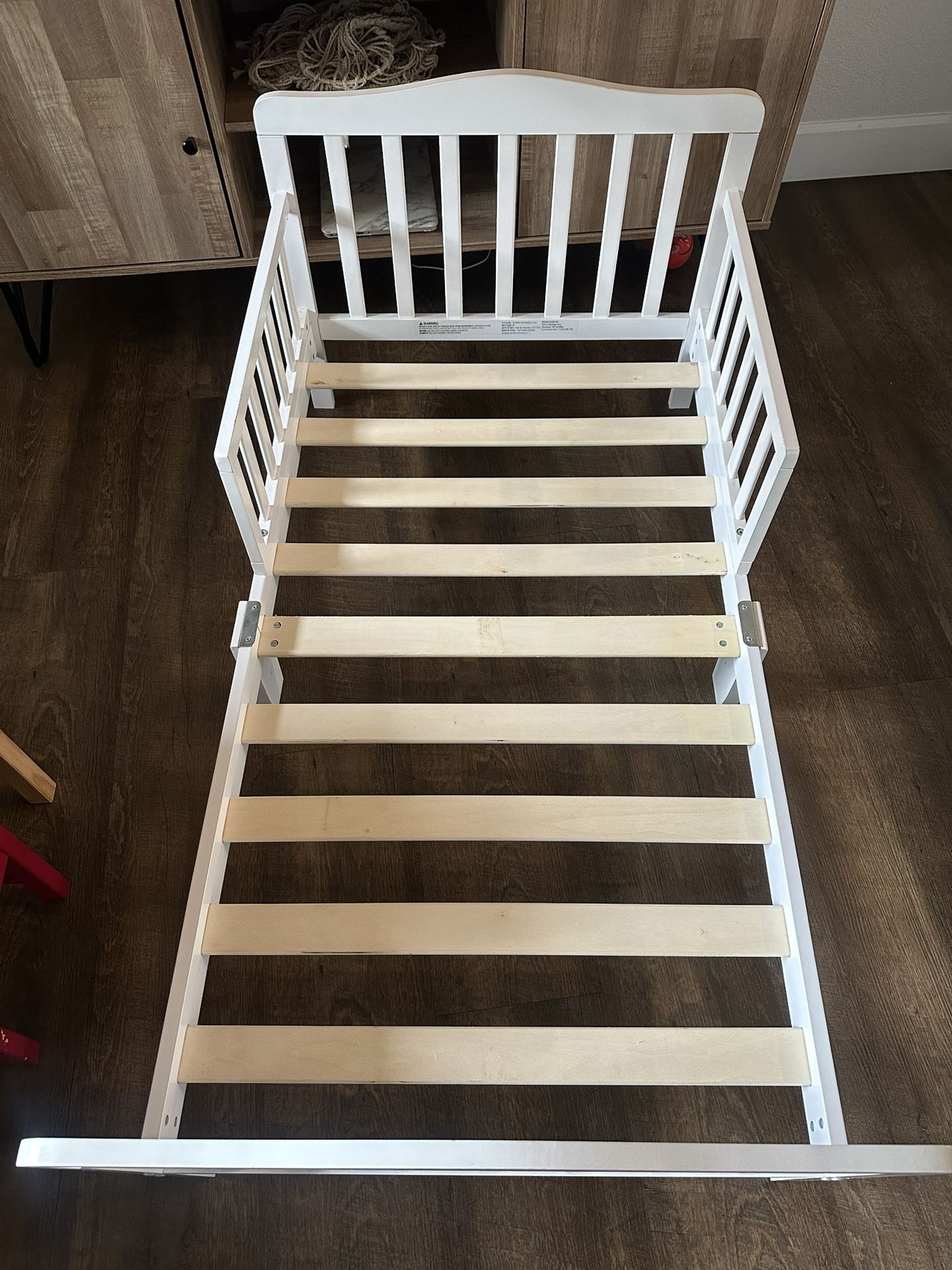 Toddler Bed Frame & Mattress(if wanted)